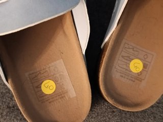 Ciabatte n.40 nuove con fantasia floreale
