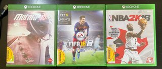 Lote 3 Juegos Xbox One