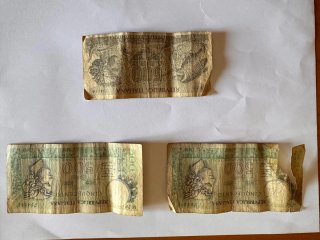 Lotto Banconote Italia + banconota Romania e Usa
