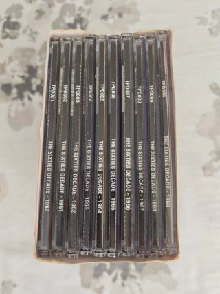 The Sixties Decade-Set 10 Picture Disc-Como nuevos