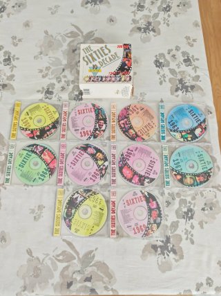 The Sixties Decade-Set 10 Picture Disc-Como nuevos