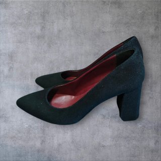 Scarpe decolleté Classe 33 nere scamosciate tg 39