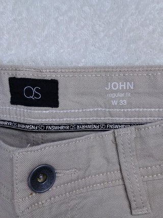 Pantaloncini QS Oliver Tg.47 W33 uomo bermuda beig