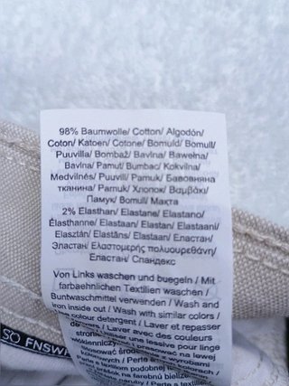Pantaloncini QS Oliver Tg.47 W33 uomo bermuda beig