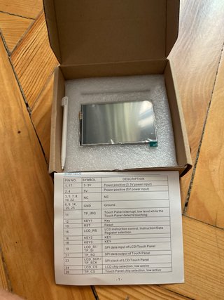 Pantalla QUIMAT 3.5 para Raspberry Pi