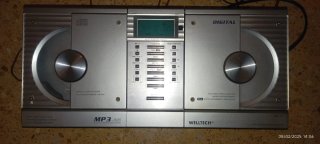 Microcadena Welltech CD MP3 Cassette