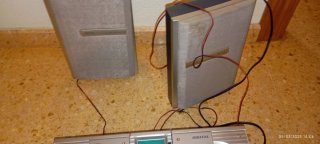 Microcadena Welltech CD MP3 Cassette