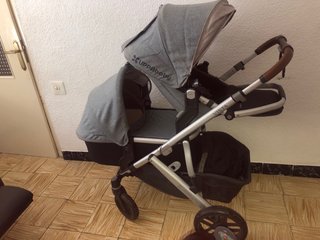Carrito Gemelar UPPAbaby Vista Silla y Cuco