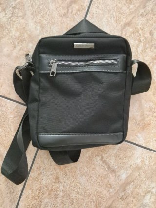 Borsello uomo Coveri World nero