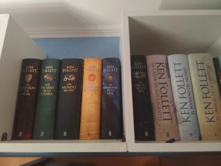 LOTE LIBROS KEN FOLLET + JORGE MOLIST