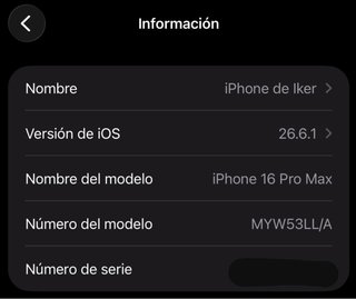 iPhone 16 Pro Max - 256GB - 92% Batería + Fundas