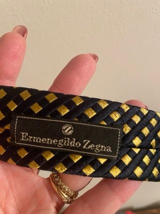 Cravatta vintage Ermenegildo Zegna seta