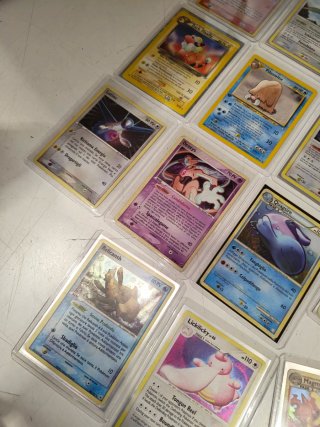 Lotto Carte Pokemon Vintage