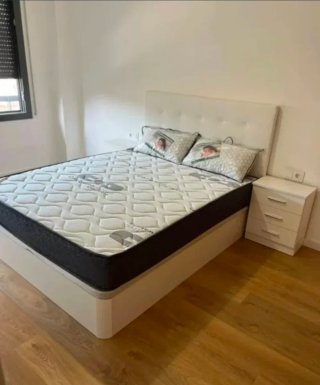 Cama 135x190 Canapé + Colchón Nuevos