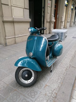 Vespa 150S Azul