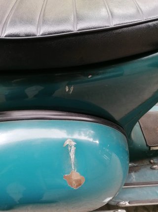 Vespa 150S Azul