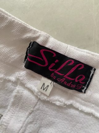Pantalone donna ricamato tg M Silla