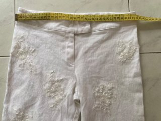 Pantalone donna ricamato tg M Silla