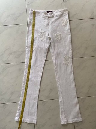 Pantalone donna ricamato tg M Silla