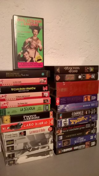 VHS Titoli Vari - Commedia, Drammatico, Film Itali