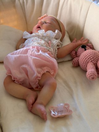 Muñeca Reborn Silicona Malvavisco