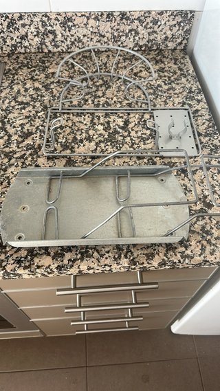 Colgador aspirador y plancha