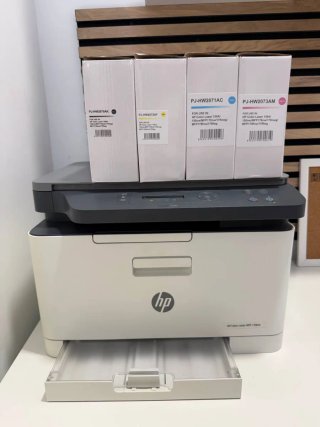 Impresora HP Color Laser MFP 178nw + 4 Toners