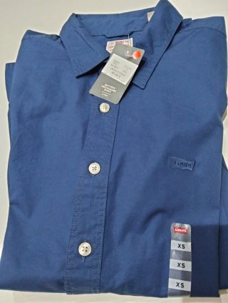 Camisa Levi's Azul Talla S