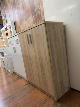 Zapatero 2 Puertas Madera