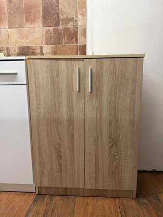 Zapatero 2 Puertas Madera