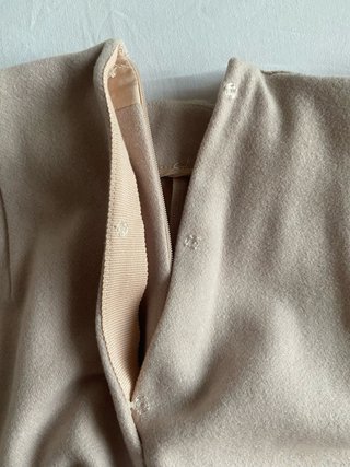 Red Valentino mini gonna a pantaloni lana rosa