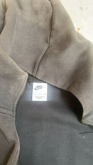 Sudadera Nike Tech Fleece Negra y Gris