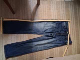Jeans H&M Relaxed Fit Vita Regolabile