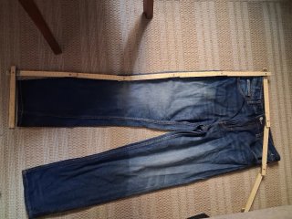 Jeans H&M Relaxed Fit Vita Regolabile