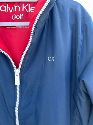 Chaqueta Calvin Klein Golf Azul Marino Reversible