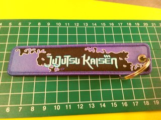 Chaveiro Bordado Jujutsu Kaisen