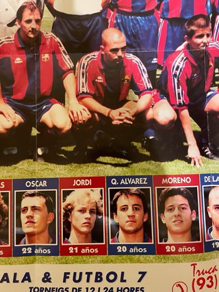 Lote 2 Pósters FC Barcelona '97 (Diario Sport)