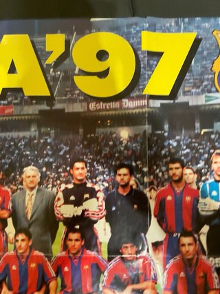 Lote 2 Pósters FC Barcelona '97 (Diario Sport)