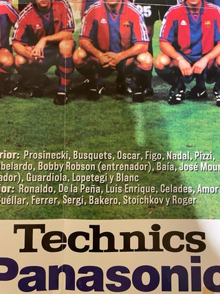 Lote 2 Pósters FC Barcelona '97 (Diario Sport)
