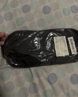 Riñonera interior de viaje con bloqueo RFID negra