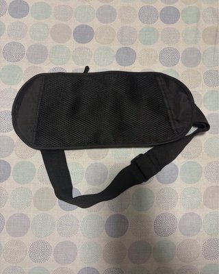 Riñonera interior de viaje con bloqueo RFID negra