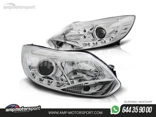 FAROS DELANTEROS LUZ DIURNA TUBE LIGHT PARA FORD FOCUS MK3