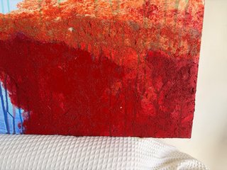 Cuadro abstracto original pintado a mano 150x100