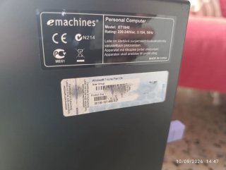 Torre ATX eMachines Negra