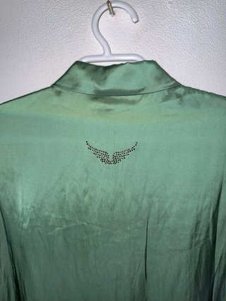 Camisa Thely Satin Zadig & Voltaire