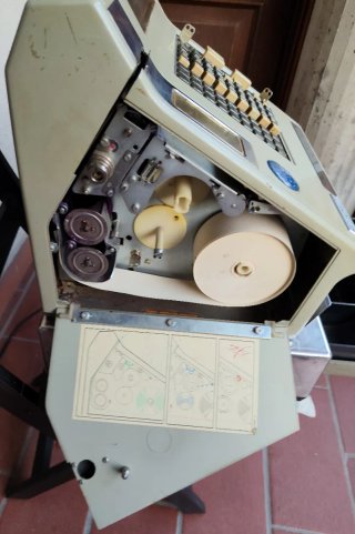 Registratore di cassa SWEDA  anni '70 funzionante