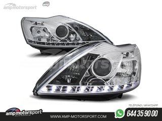 FAROS DELANTEROS LUZ DIURNA LED PARA FORD FOCUS MK2