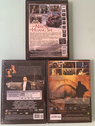 Lote 3 Películas DVD Cine Variado