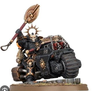 Capellán en Moto Warhammer 40k