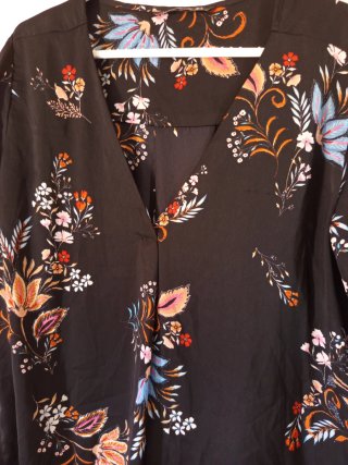 Blusa estampada Stradivarius